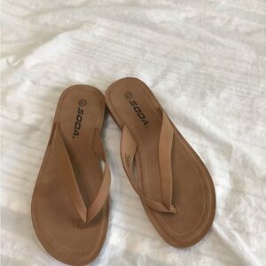 Soda Women's Brown Sandals